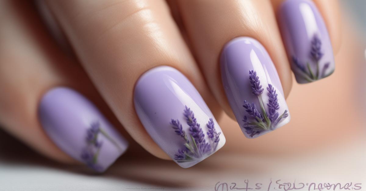 Paznokcie fioletowe jasne: Inspiracje i pomysły na modny manicure 2024